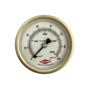 Manômetro 63mm Horizontal 2000×140 Record