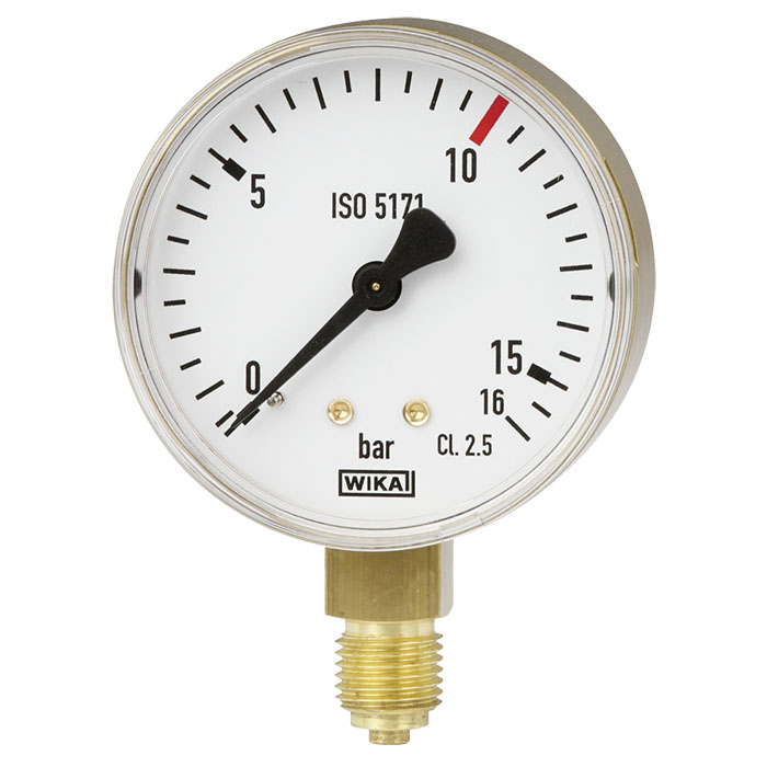 Manômetro com Tubo Bourdon para solda ISO 5171 Modelo 111.11